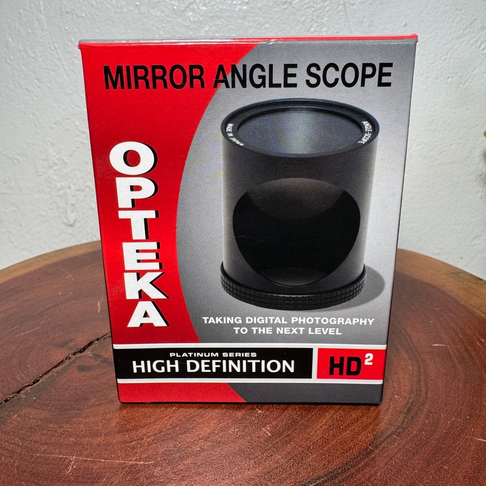 Opteka Mirror Angle Scope Right Angle Lens Attachment Platinum Series HD2 Japan